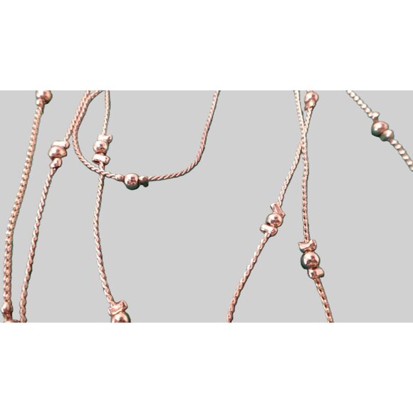 Lydell New York Layered Gold-Tone Necklace With Bead Accents & Box - Picture 2 of 5